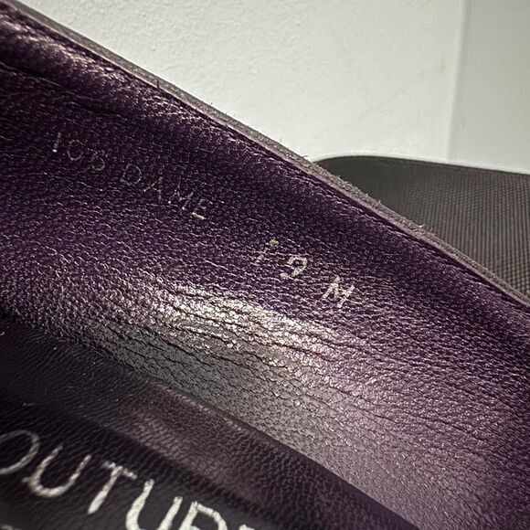 Donald-pliner Women's Purple Bow Toe Pumps, SZ 9 - Picture 4 of 7